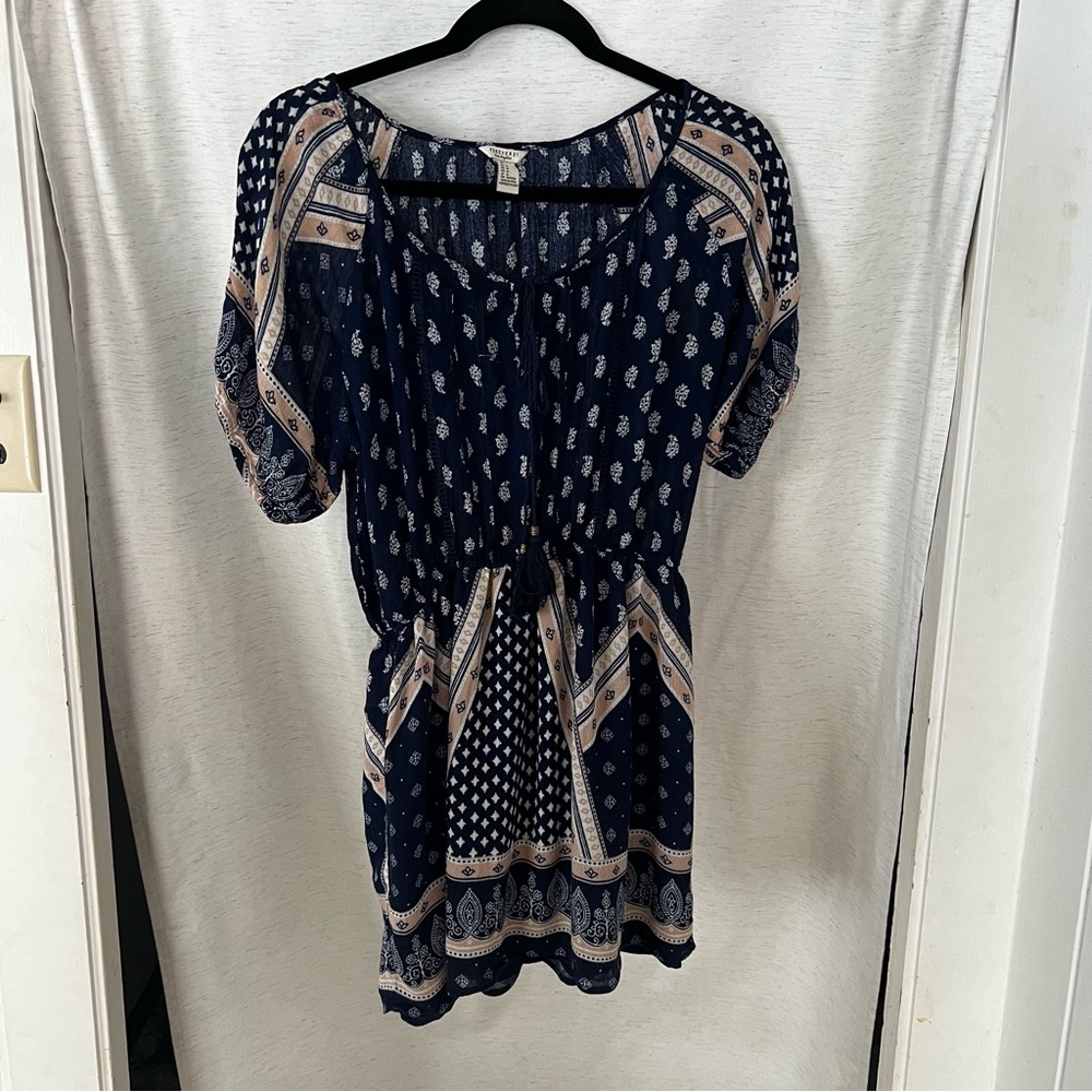 3 Boho Style Dresses and 1 Top Size Small & Medium